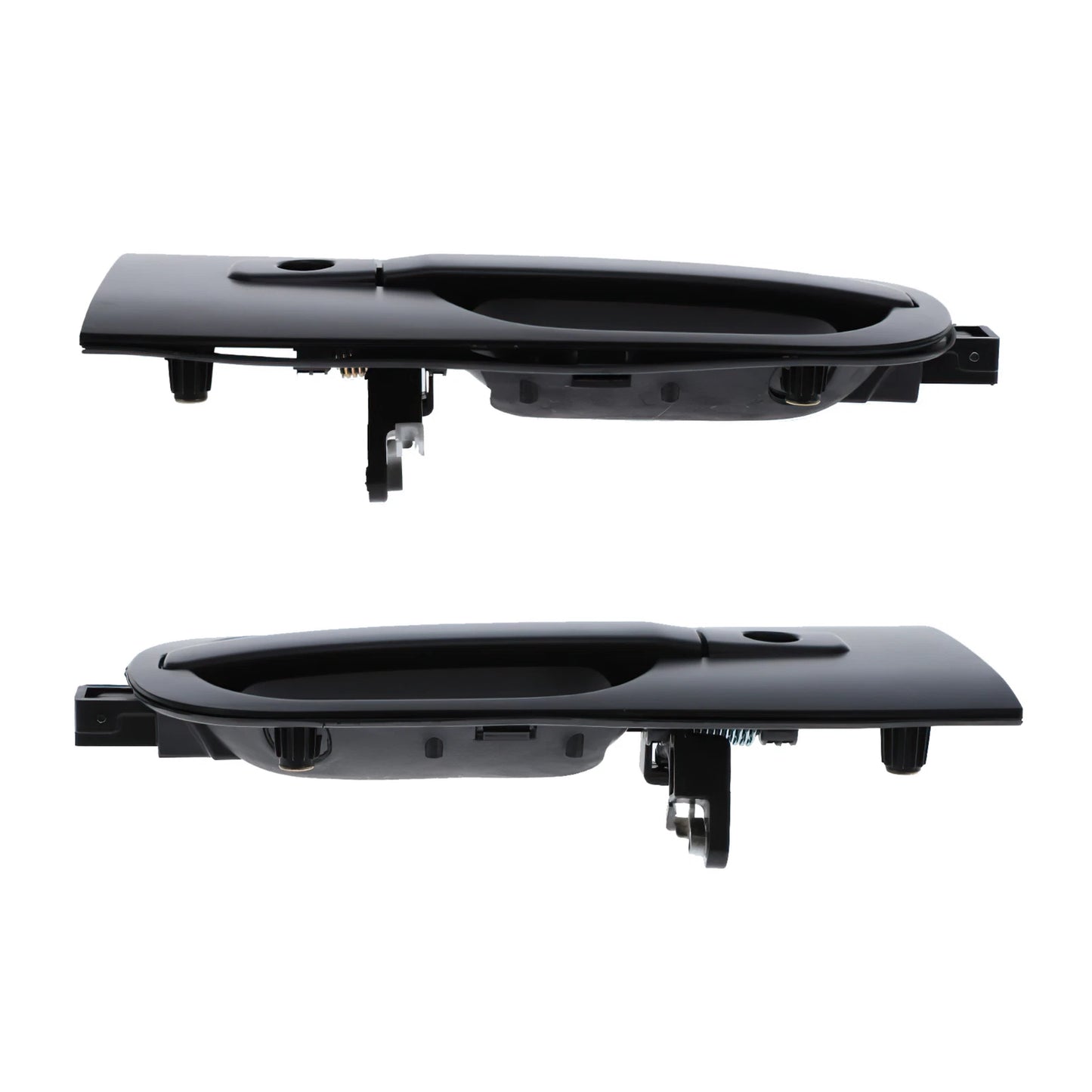 Front Left & Right Set Door Handle Outer Black for Hyundai iLoad iMax (2008-2023)