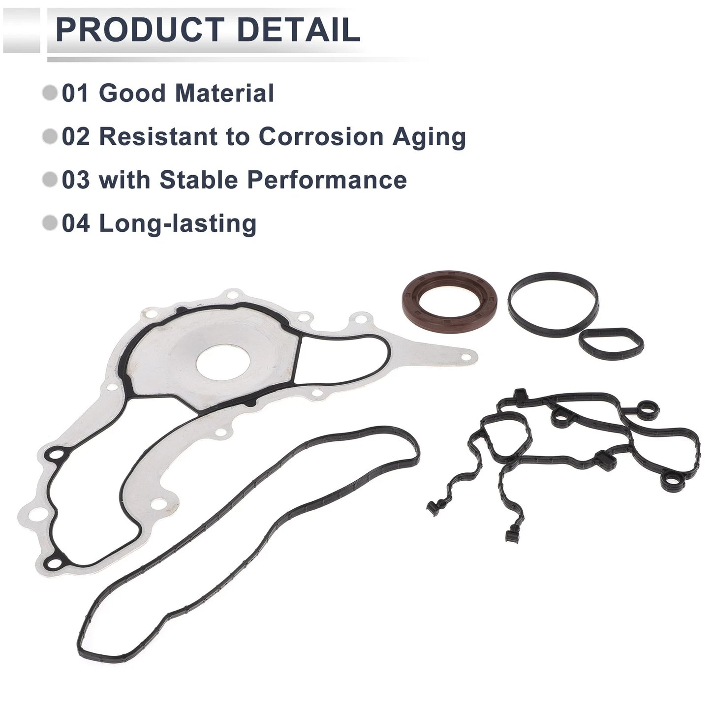 Engine Timing Cover Gasket Set for Dodge Challenger (2011 - 2016)