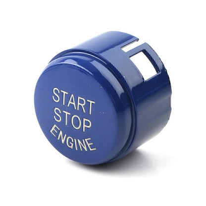 Blue Engine Start Stop Switch Button Cover for BMW F10 F15 F16 F22 (2011-2019)