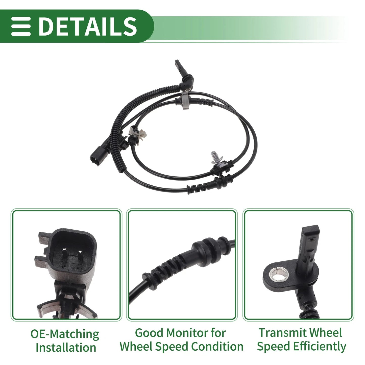 ABS Wheel Speed Sensor for Chevrolet Cruze (2016 - 2019)