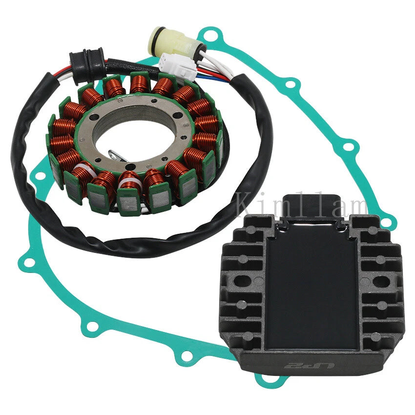 Stator Coil, Regulator, Gasket for Yamaha YFM660FA Grizzly 660 (2002-2008)