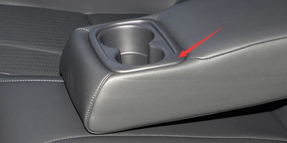 Rear Water Cup Holder Frame Cover Trim for 2022-2023 Honda Civic ABS 1 x