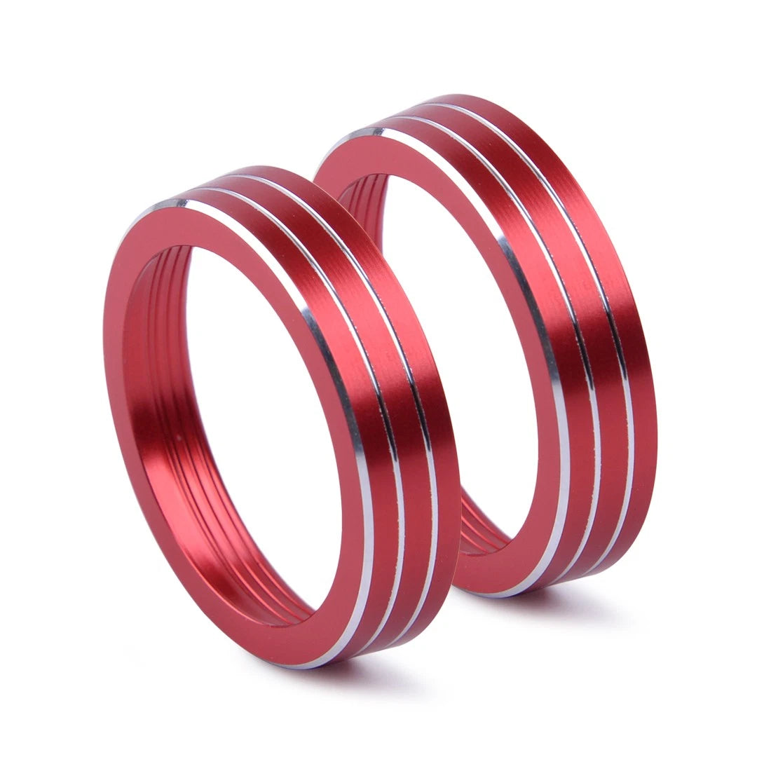 2 x Volume Control Trim Rings for Jeep Grand Cherokee (2014-2019)