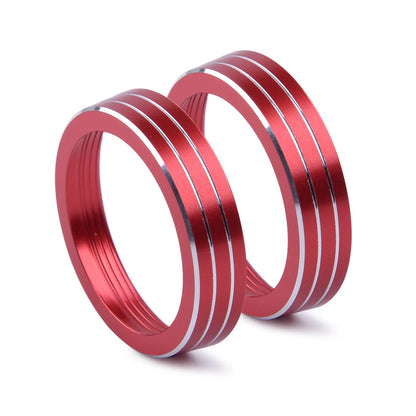 2 x Volume Control Trim Rings for Jeep Grand Cherokee (2014-2019)