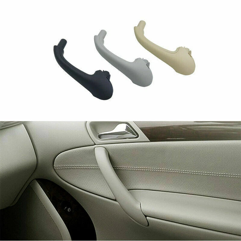 Grey Interior Door Pull Handles for Mercedes-Benz W203 C230 C240 C280 (2001-2007)