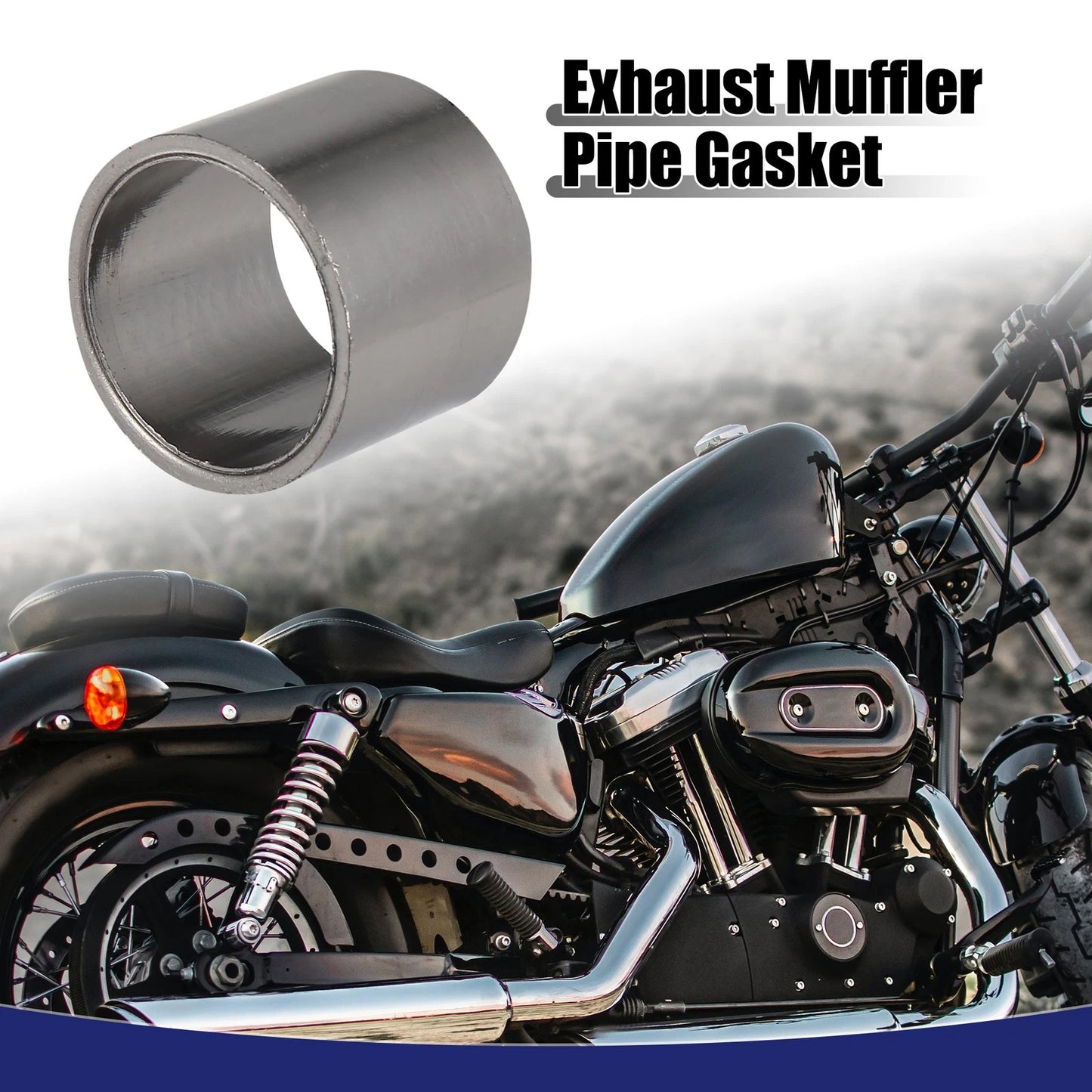 32mm ID 38mm OD Exhaust Muffler Pipe Gasket Seal Ring for Motorcycle