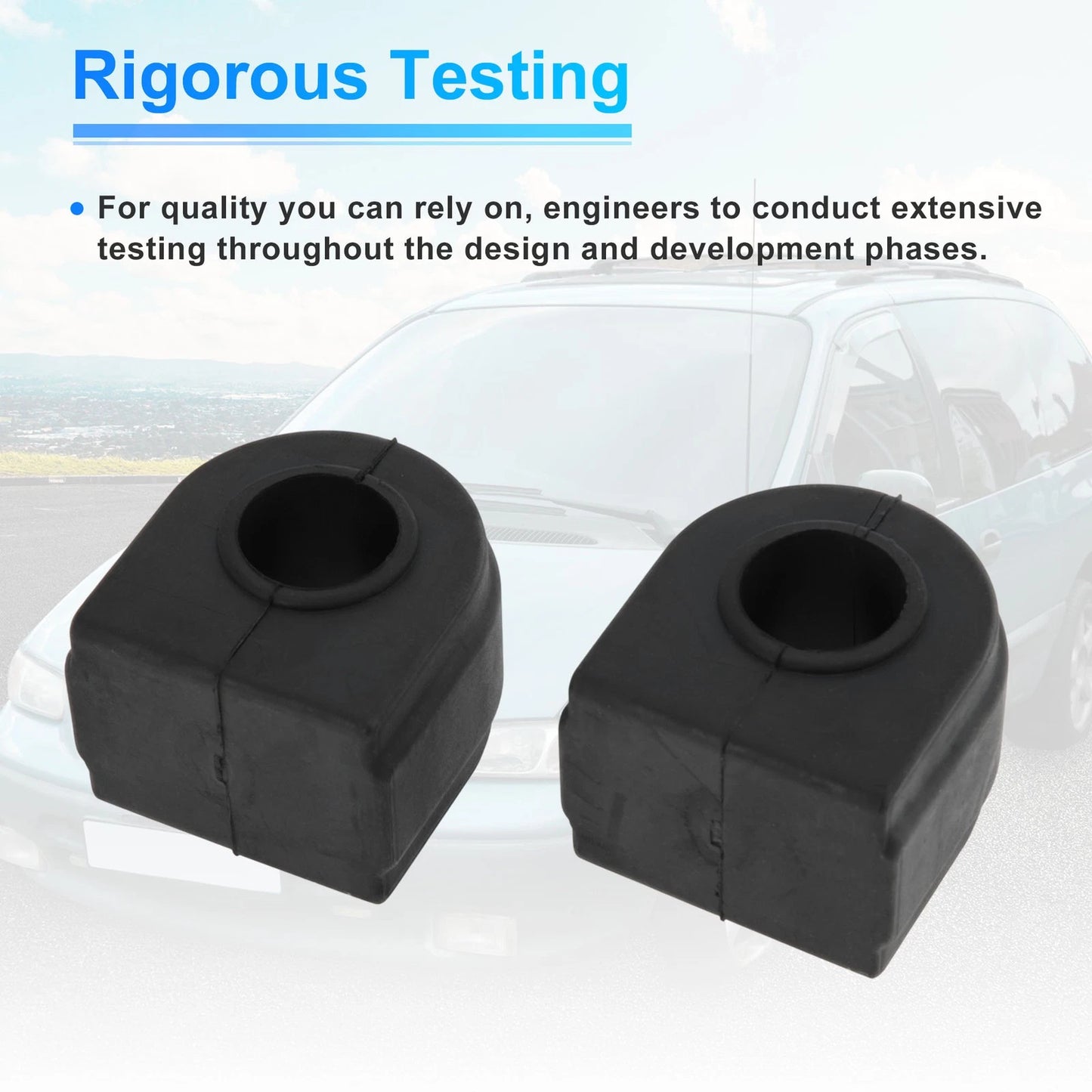 Sway Bar Bushing Set for BMW X5 (2012-2018) - 2 Pcs Black
