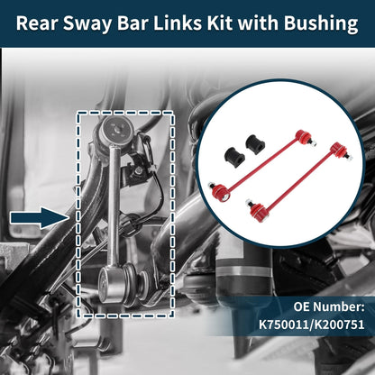 Rear Stabilizer Bar Links & Bushings for Toyota Camry (2002-2023)