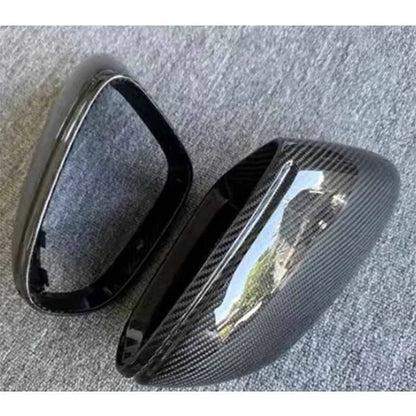 Real Carbon Fiber Replace Side Mirror Caps Cover for Porsche 911 991.1 2013-2015