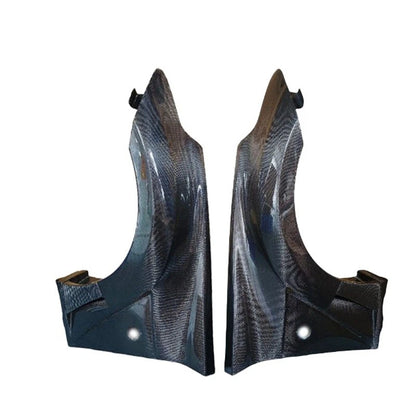 Real Carbon Fiber Front Side Pair Fenders Cover for Nissan 370Z Z34 2009-2020