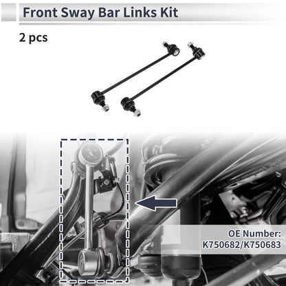 Front Stabilizer Bar Links 2 x for Buick Encore (2013–2019)