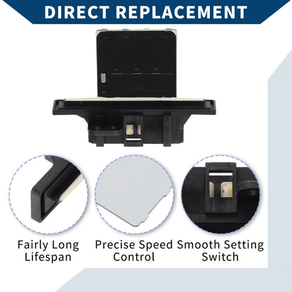 Blower Motor Resistor for Nissan 200SX (1995-1998) Black 1 Pcs