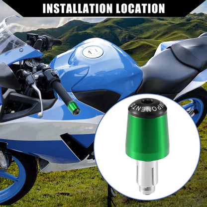 2 x Motorcycle Handlebar End Plug 7/8" 22mm for Honda