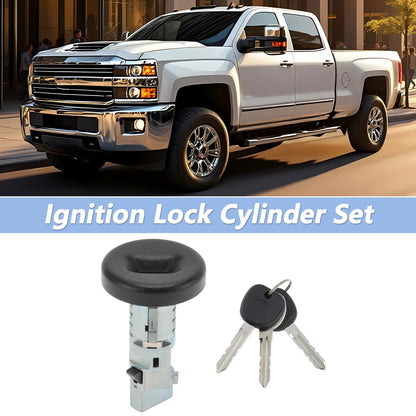 Ignition Lock Cylinder w/ 3 Key for Chevy Silverado 1500 (2007-2013)