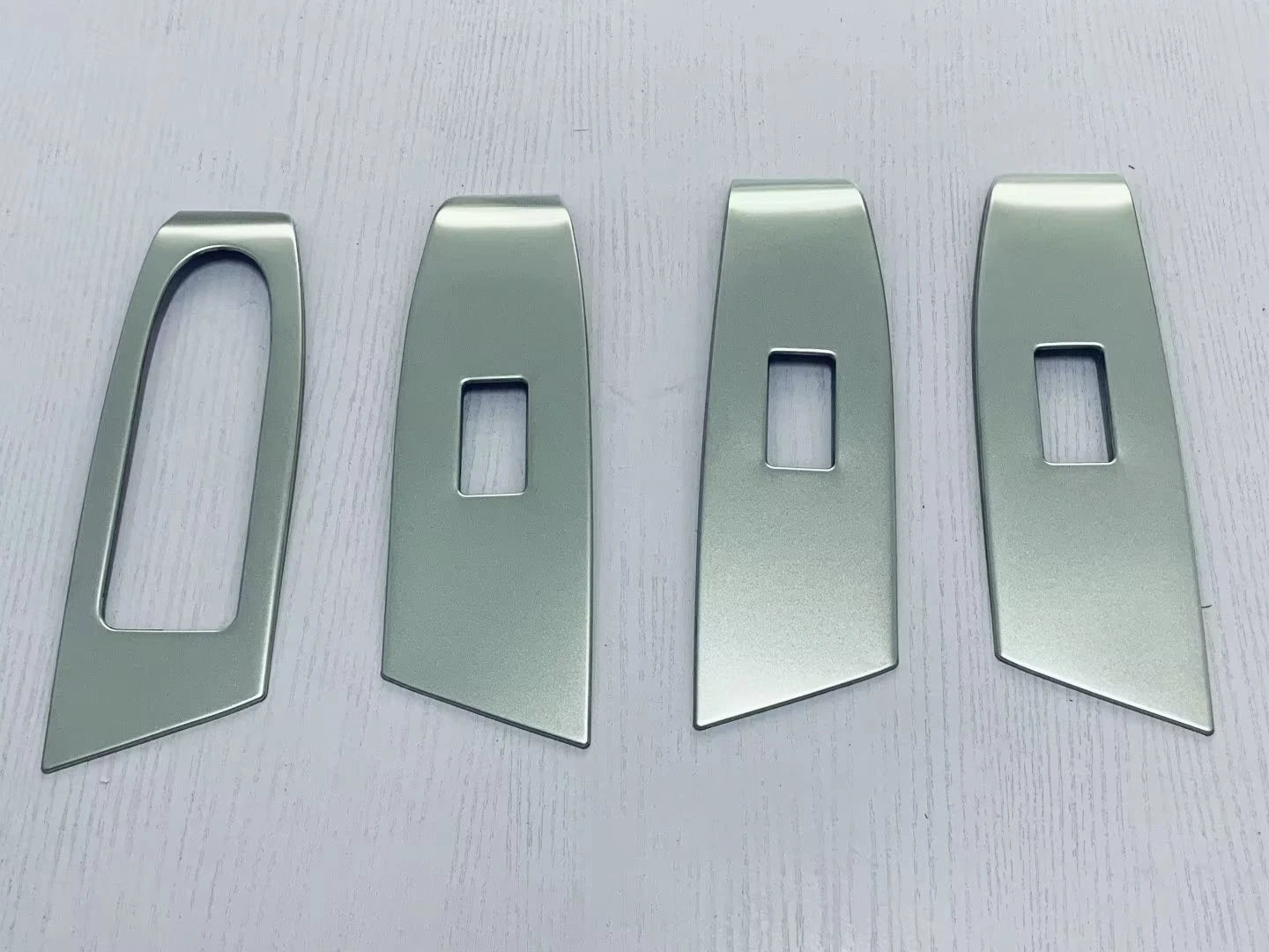 Steel Silver Window Lift Panel Frame Cover Trim for Mazda CX-50 (2023-2024)