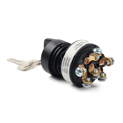 Ignition Switch with 2 Keys for JLG 1930ES 2630ES 3246ES 400RTS 400S