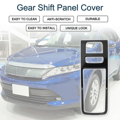 Gear Shift Panel Cover for Toyota Harrier 80 Series Black (2000-2007)