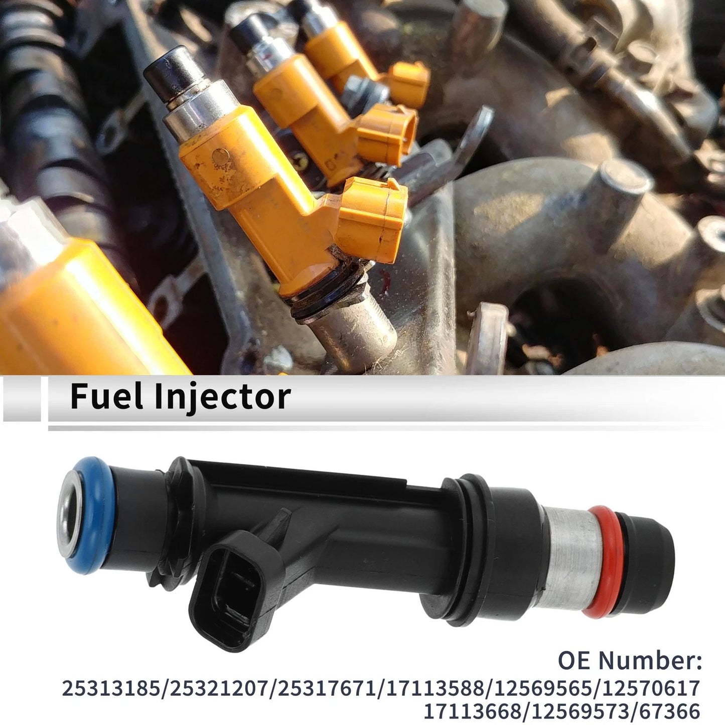 1 Pc Fuel Injector for Chevrolet Trailblazer 4.2 (2002-2007)