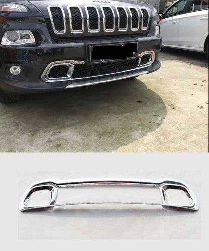 Grille Cover Trim for 2014-2018 Jeep Cherokee - 3 x Molding Set