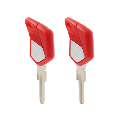 2 x Uncut Blade Blank Keys for MV Agusta F3 675 800, Brutale 675 800