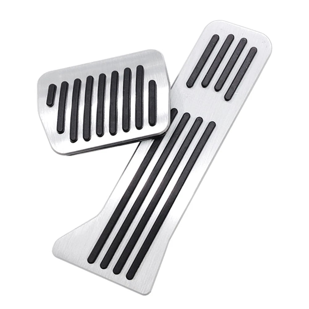 Stainless Steel Brake Gas Pedals Protection Covers for Mazda 2, 3, 6, CX-3, CX-4, CX-5 (2010-2023)