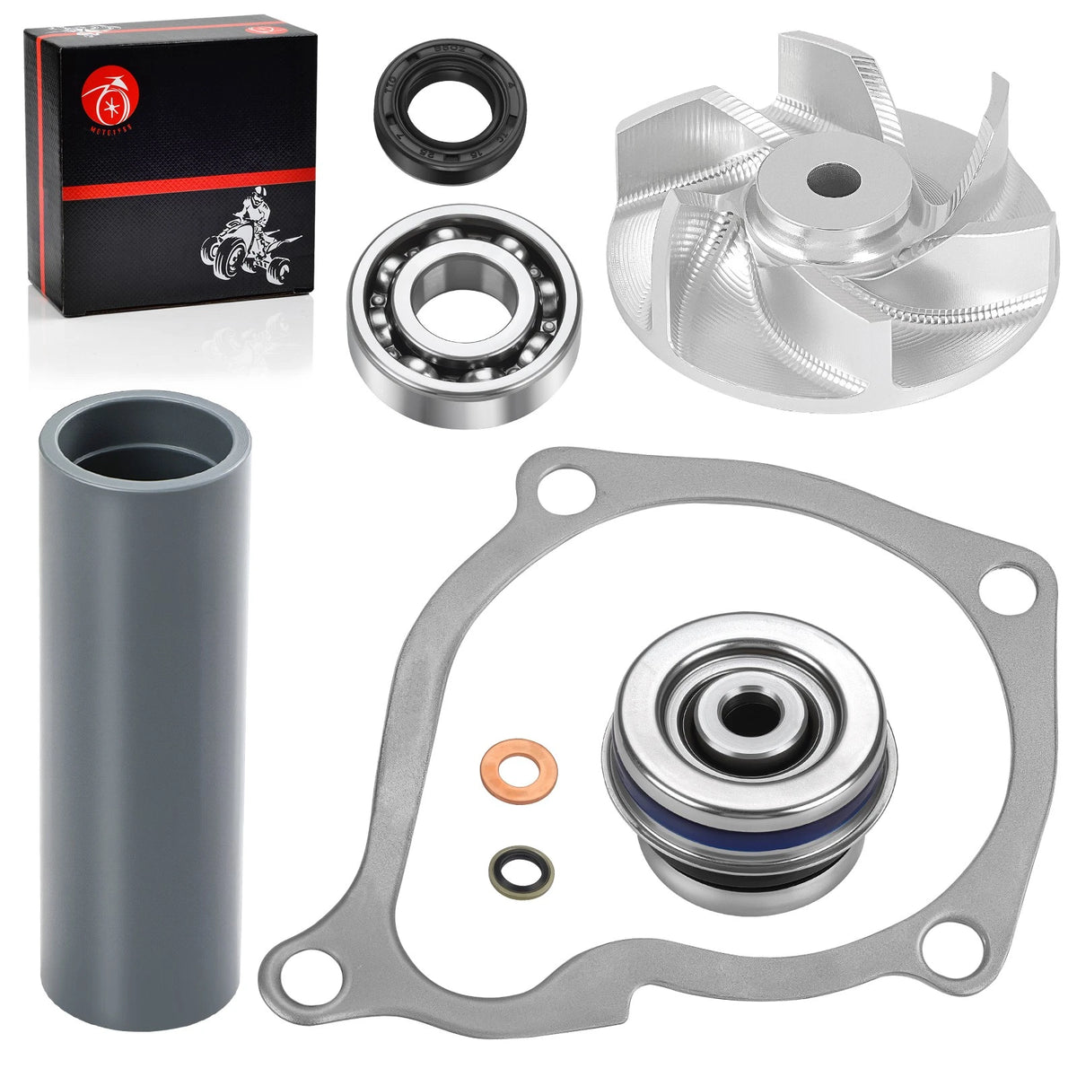 Water Pump Kit Impeller & Seal Driver for Polaris Scrambler 500 (1997–2012)
