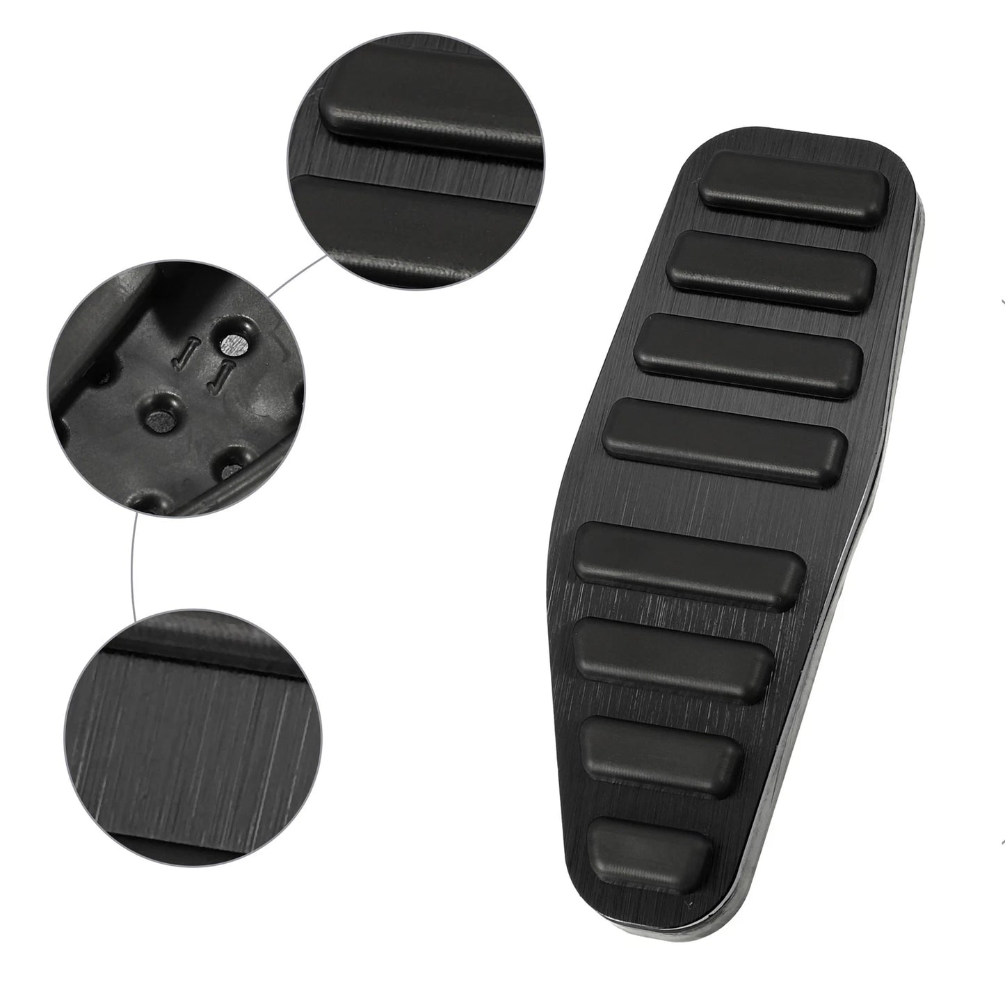 3 Pcs Gas Brake Clutch Pedal Covers for Suzuki Jimny (2018-2023)