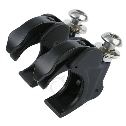 4PCS 41mm Windshield Clamps for Harley Softail FXST, FXDWG (1988-2013)