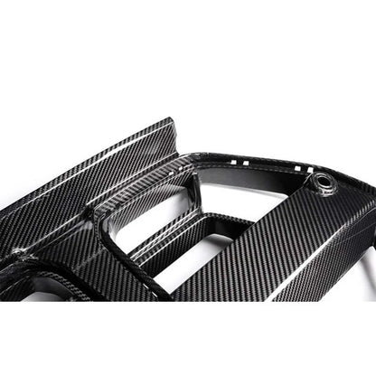 Real Carbon Fiber Front Bumper Grille Cover For BMW G80 M3 M4 G82 G83  2021-2024