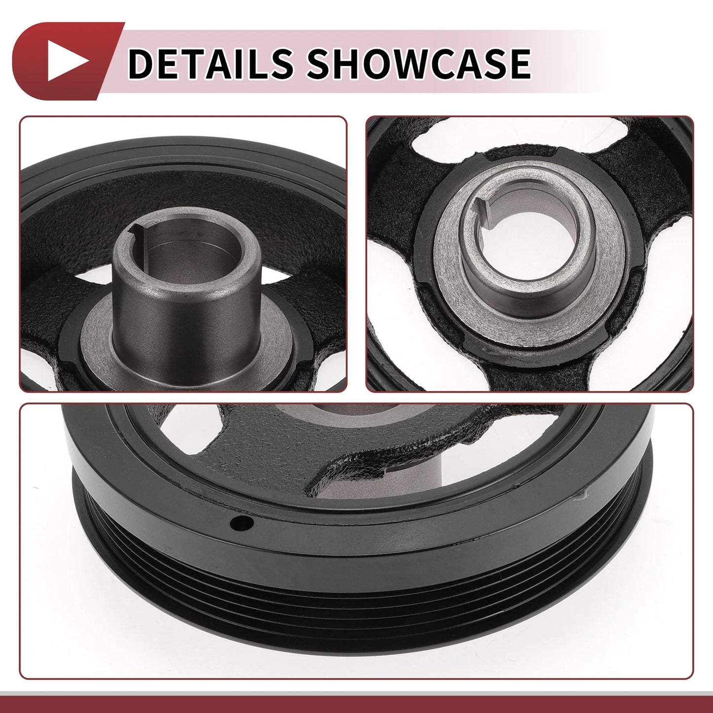Harmonic Balancer Crankshaft Pulley for GMC Terrain (2018-2020)