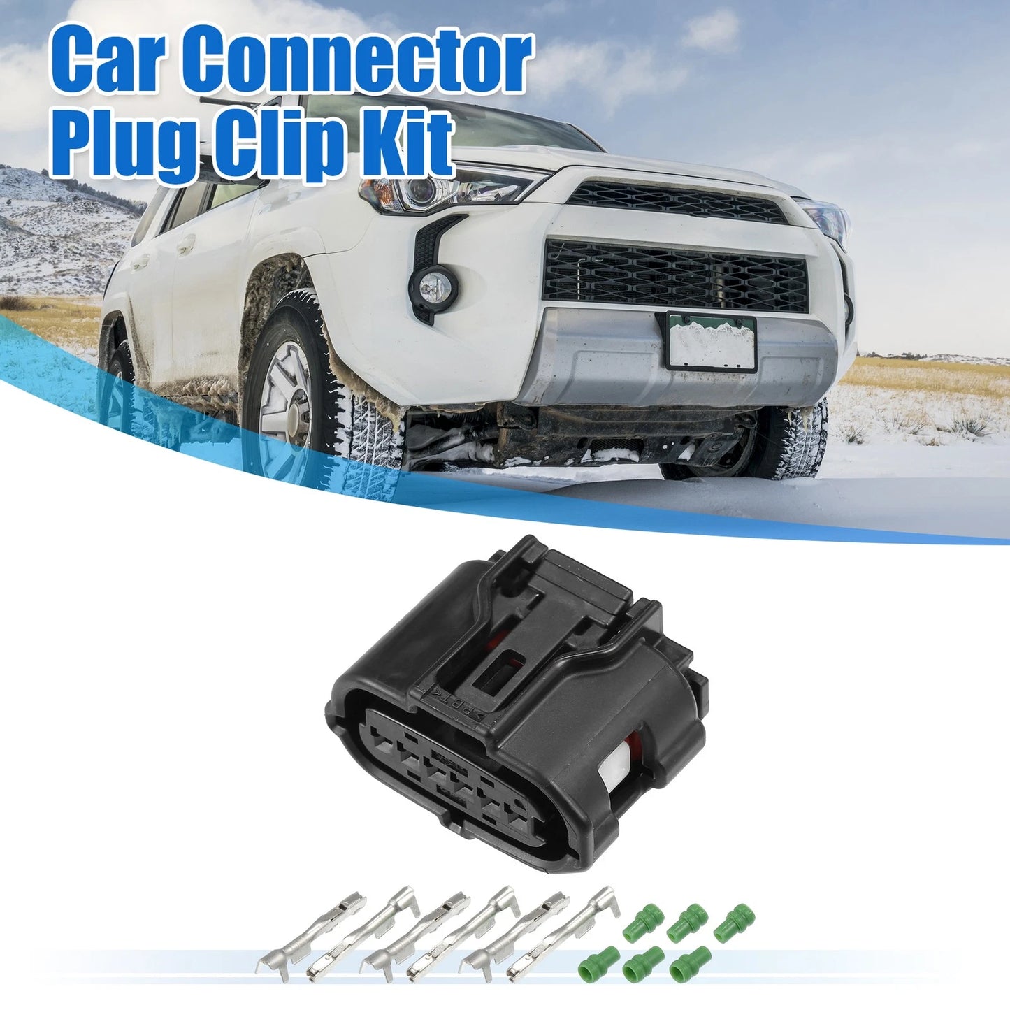 6 Pin Accelerator Pedal Connector Adapter Kit for Toyota (No Year Specified)