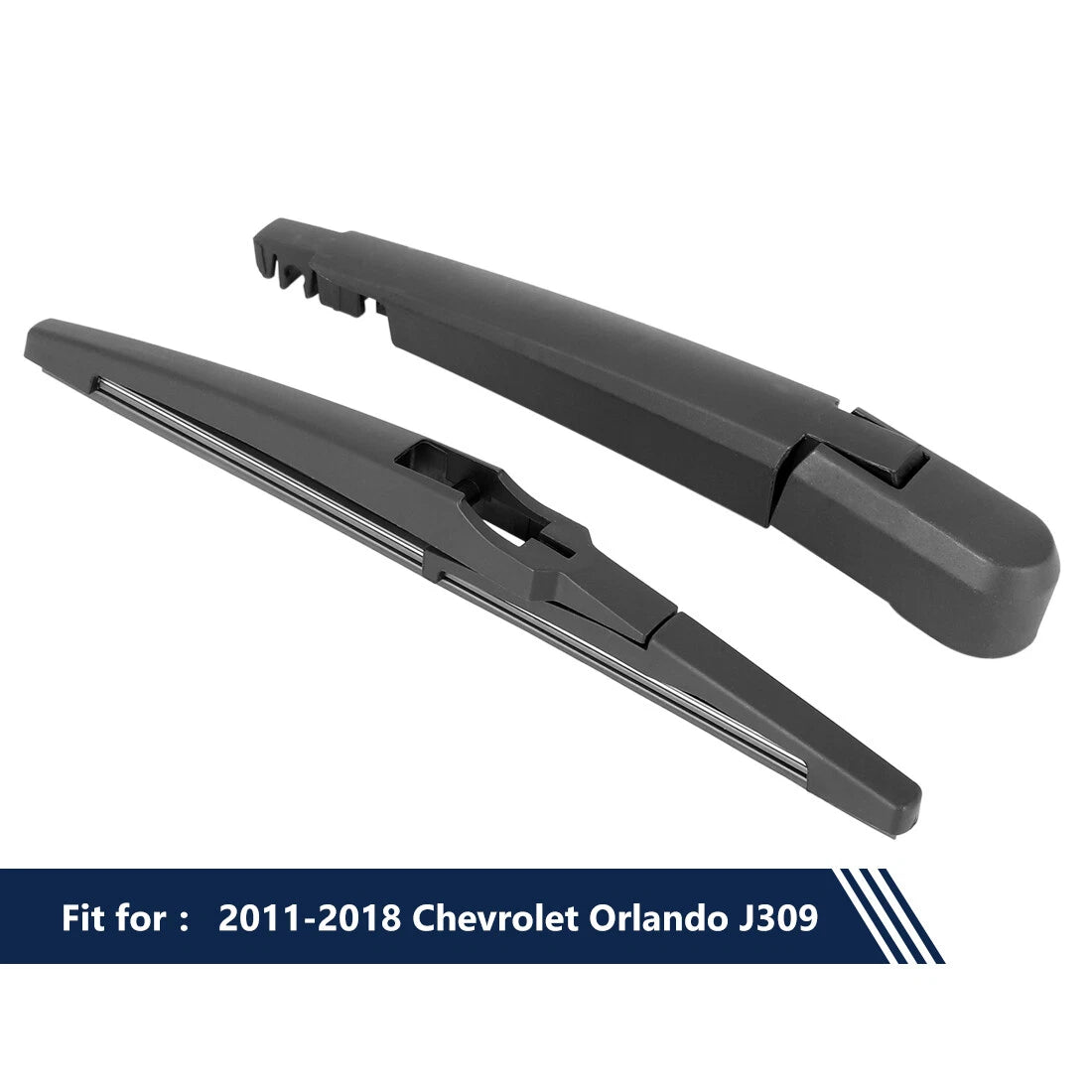 240mm 9'' Rear Windshield Wiper Blade Arm Set for Chevrolet Orlando (2011-2018)