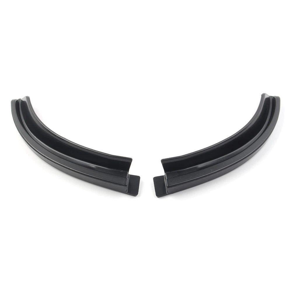 2 x Water Rain Gutter Extension Trim Covers for Jeep Wrangler JL (2018-2021)