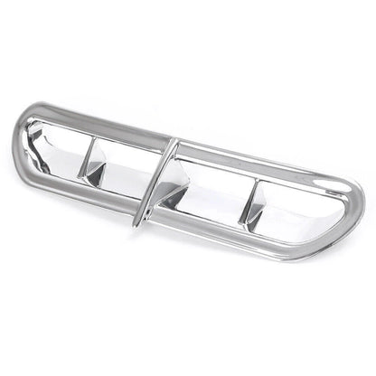 Silver Fairing Vent Trim Accent for Harley Touring Electra Glide/Street Glide (2014-2023)