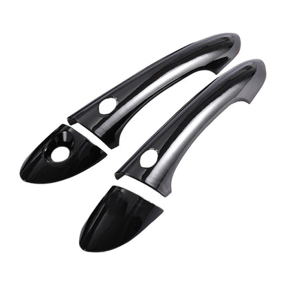 Side Door Handle Cover Trim w/ Key Hole for Hyundai Sonata (2011-2014)