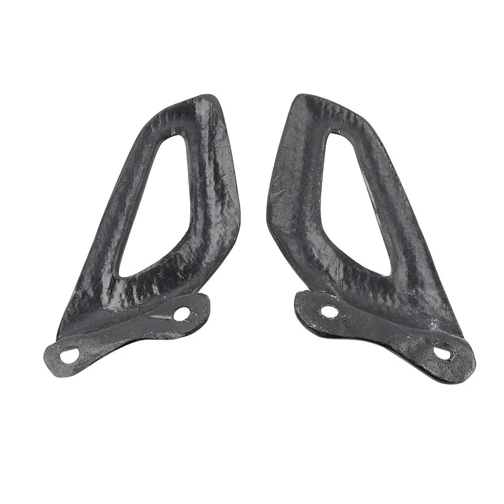 Carbon Fiber Rearset Footrest Plate Heel Guard for BMW S1000RR, M1000RR (19-24)