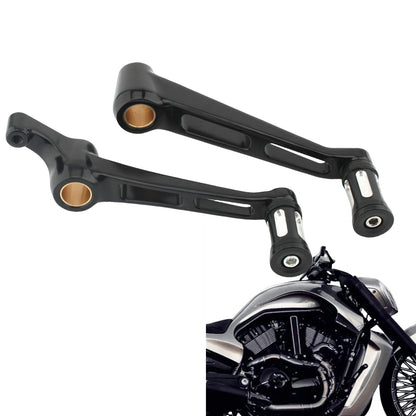 Brake & Shifter Levers for Harley V-Rod Muscle (2002-2017) Black 2 x