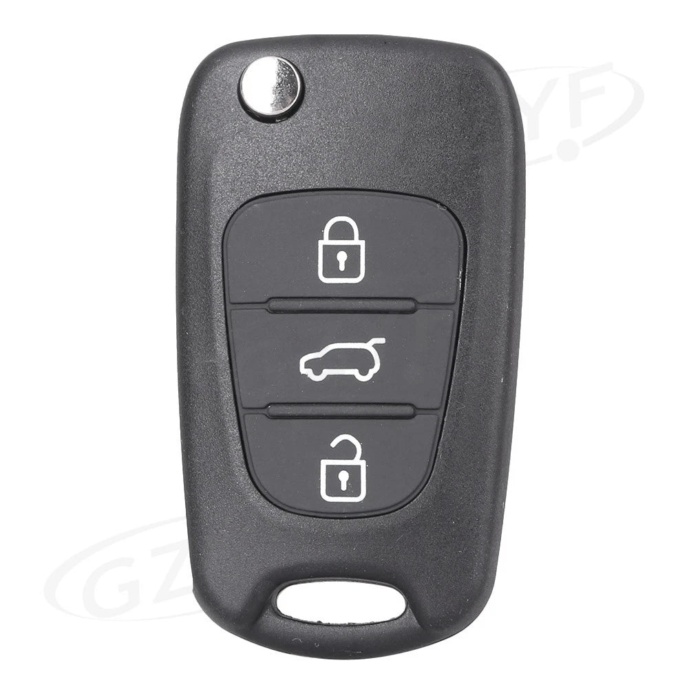 3-Button Remote Key Fob Shell Cover for KIA K2 K5 (2011-2020)