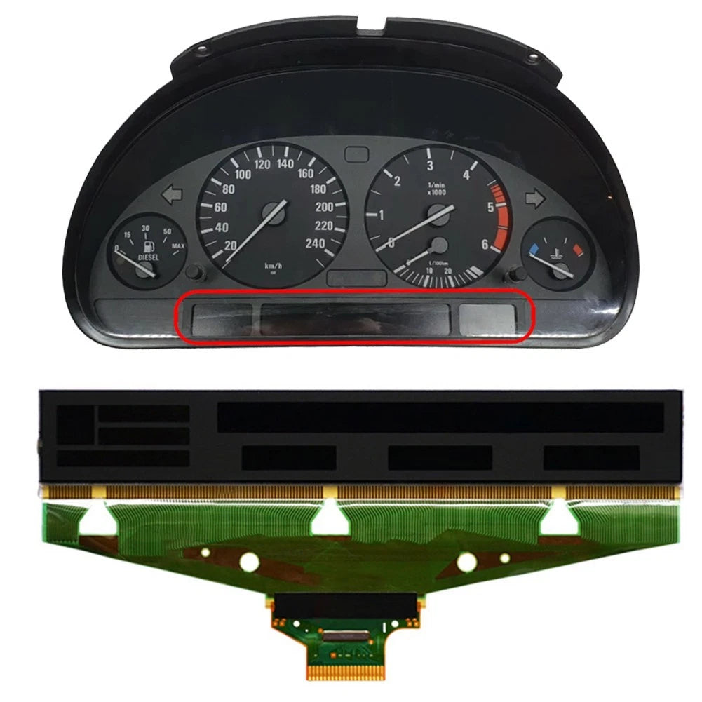 LCD Display for BMW E39 E38 E53 Instrument Cluster