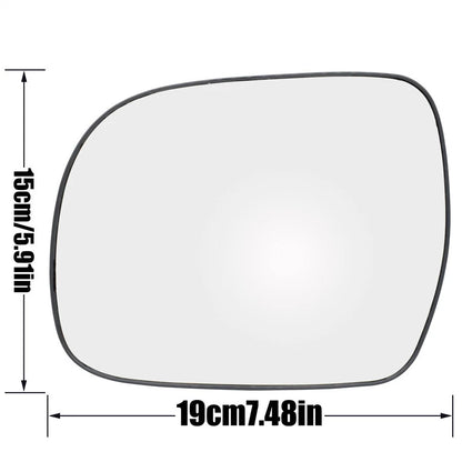 Heated Left Side Mirror Glass for Lexus RX300 RX330 RX350 RX400H (2003-2008)