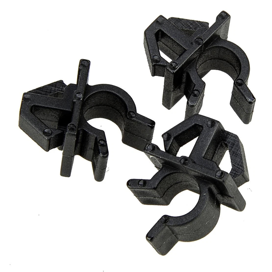 6Pcs Black Hood Prop Support Clamp for Suzuki