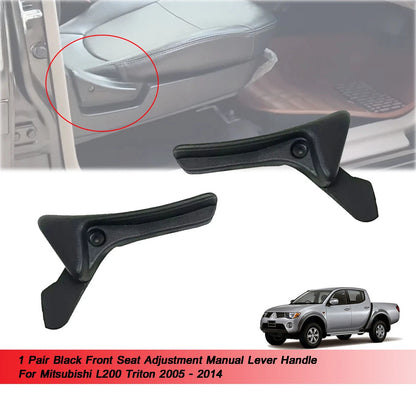Black Seat Adjustment for Mitsubishi L200 Triton (2005-2014)