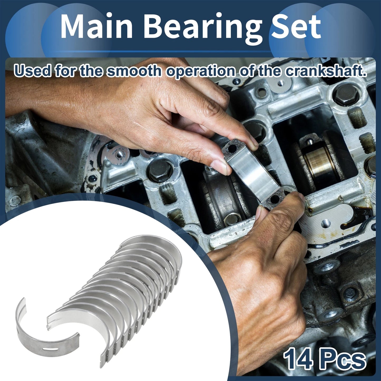 Main Bearing Set for TOYOTA SOARER (1991–1997)