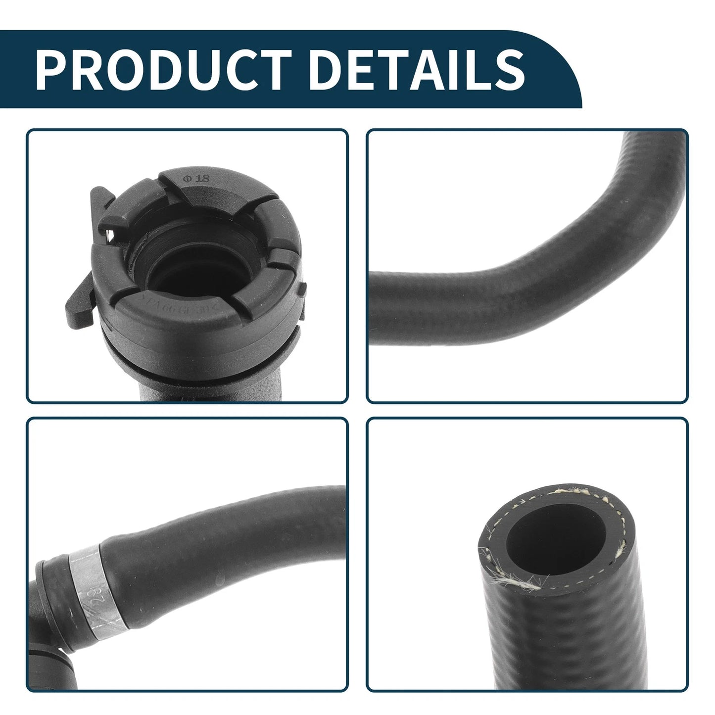 Radiator Hose Warm Air Outlet Pipe for Volvo XC90 (2003-2005)