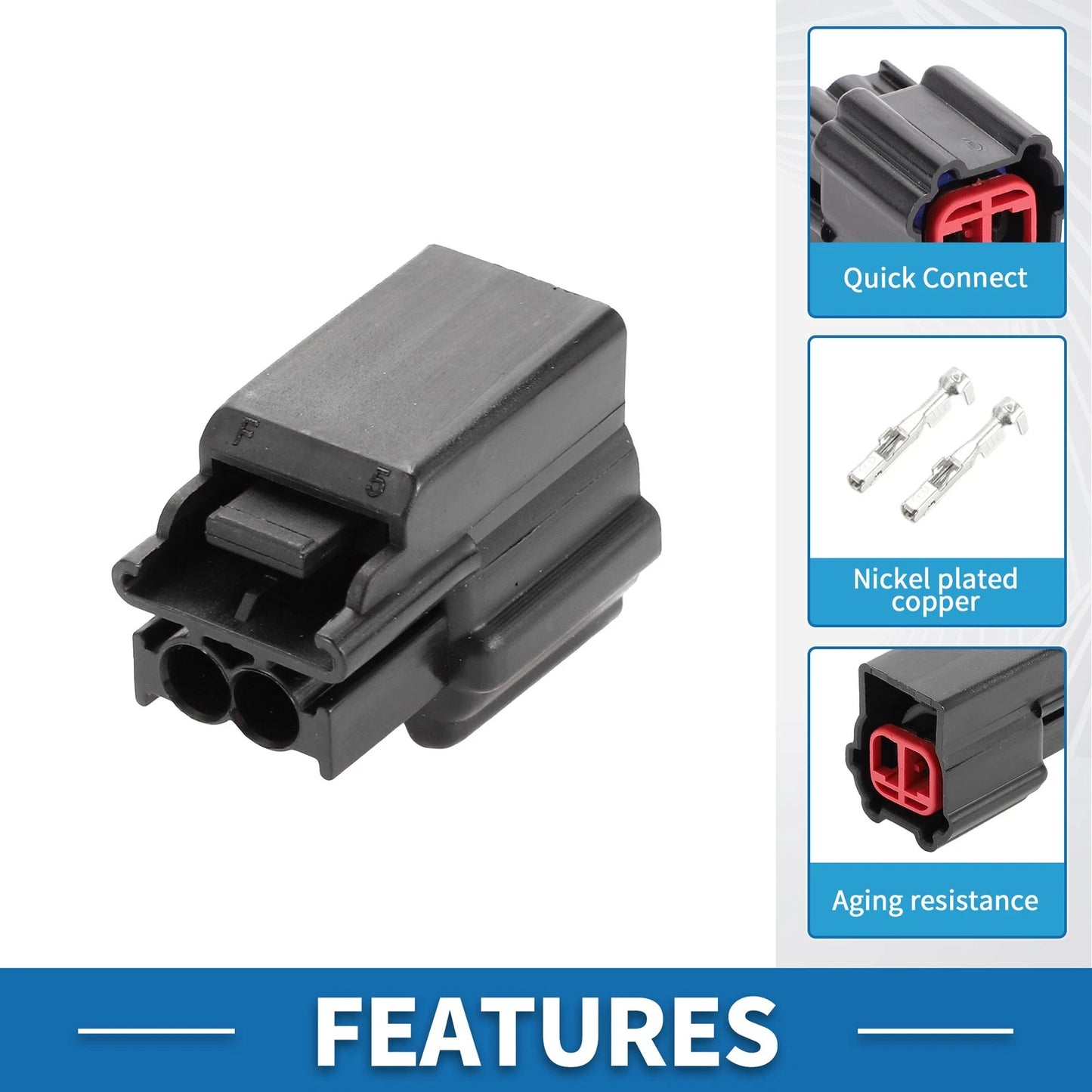 Headlight Wiper Motor Connector Plug for Toyota Lexus