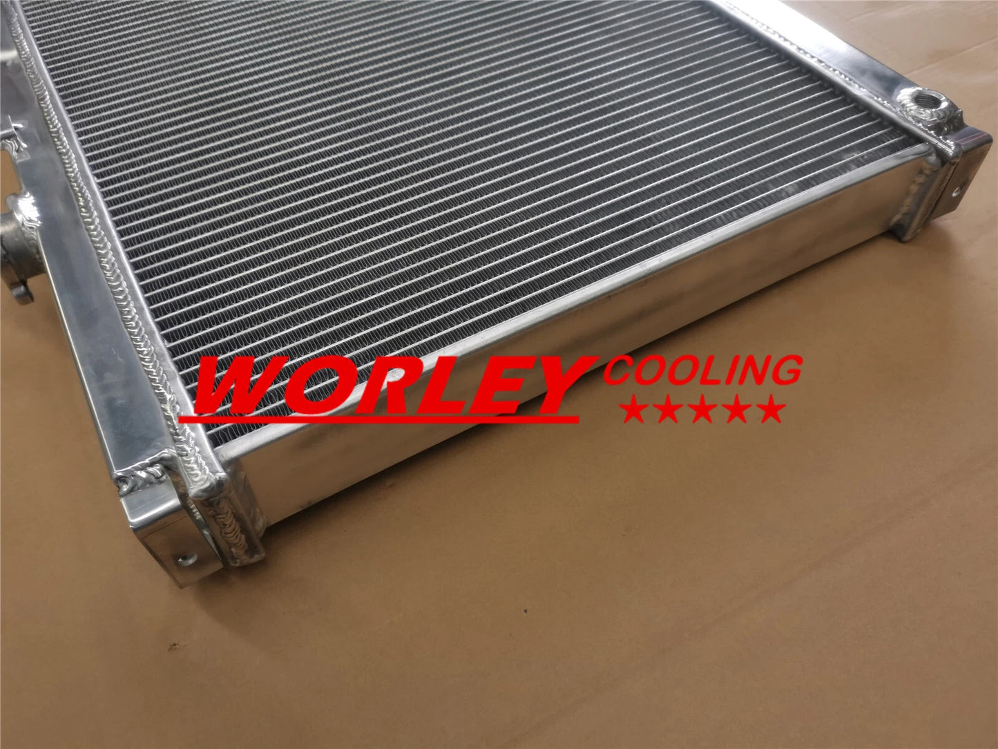 3ROW Aluminum Radiator & Fan for Mazda HC Luce Turbo II 1.3L (1986-1991)