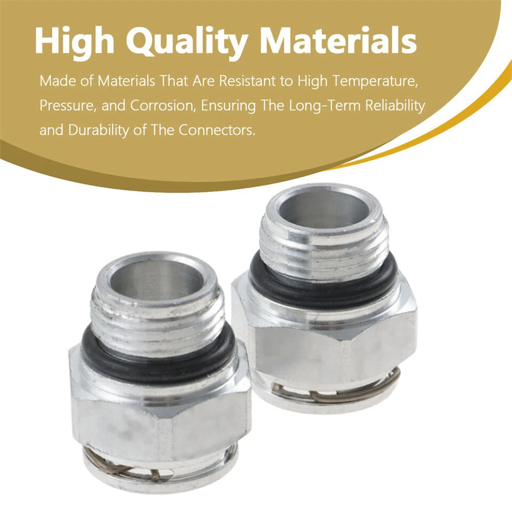 Quick-Connect Transmission Cooler Line Fittings for Chrysler Dodge Jeep (2013+)