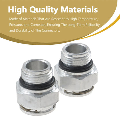 Quick-Connect Transmission Cooler Line Fittings for Chrysler Dodge Jeep (2013+)