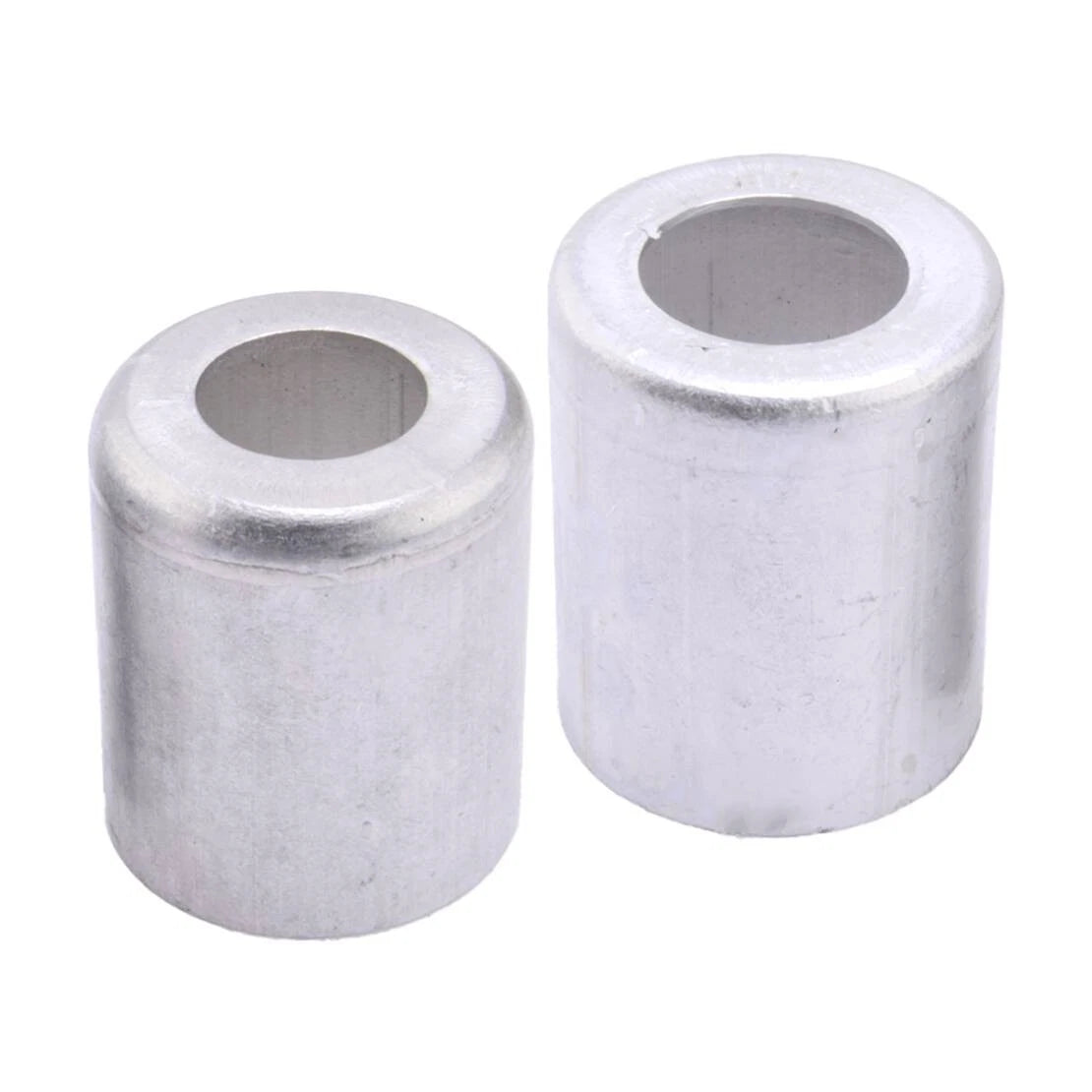 10 x AC Fittings Beadlock Crimp Ferrules for Reduced Barrier Hose #6 #8