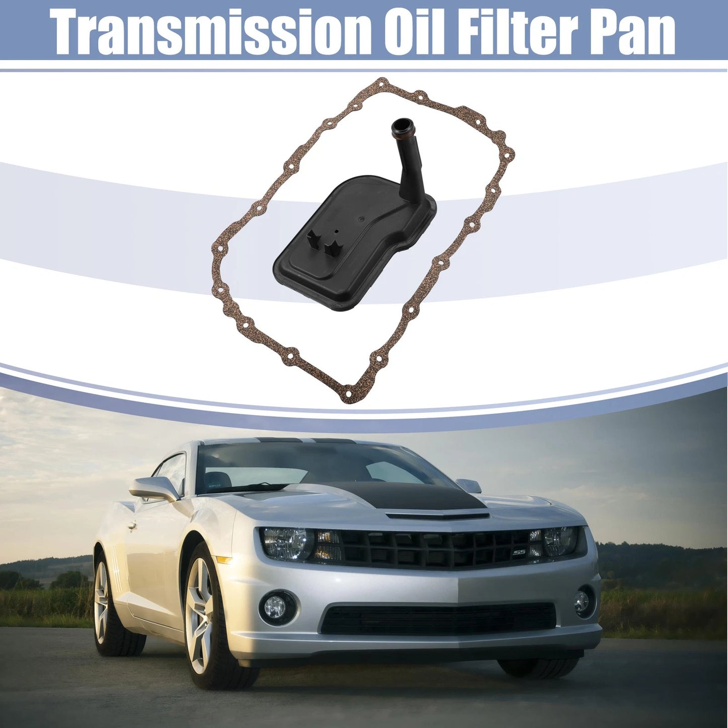 Transmission Filter Oil Pan Gasket for Chevrolet (2010-2015)